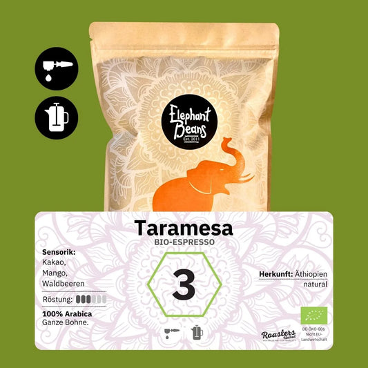Taramesa, Bio-Espresso (Äthiopien) Röstkaffee