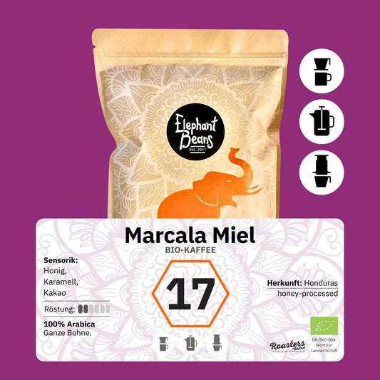 Marcala Miel, Bio-Kaffee (Honduras) Röstkaffee