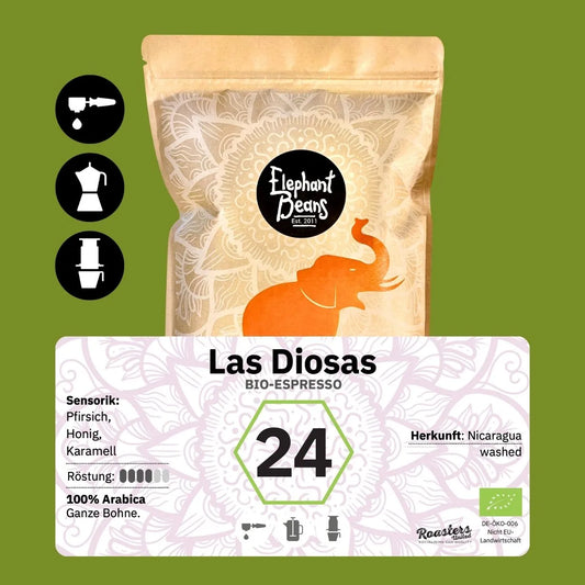 Las Diosas, Bio-Espresso (Nicaragua) Röstkaffee