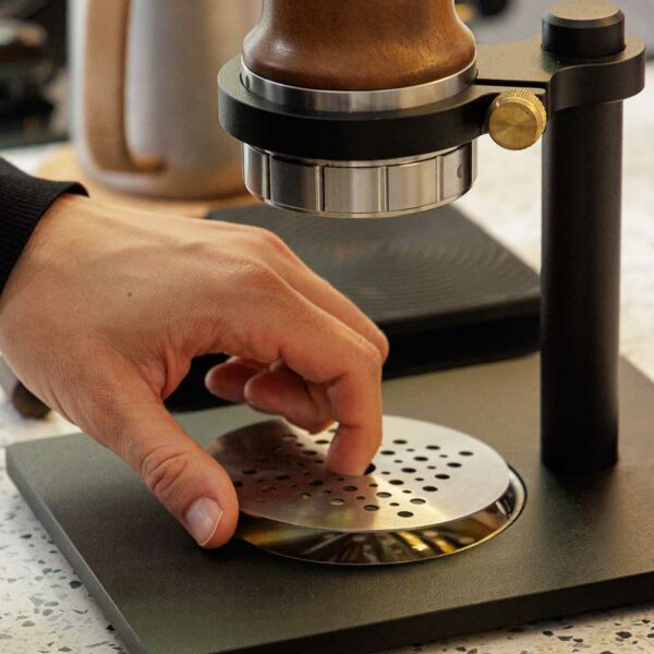 ARAM Espresso Maker + Steel Support BROWNISH -Ausstellungstück