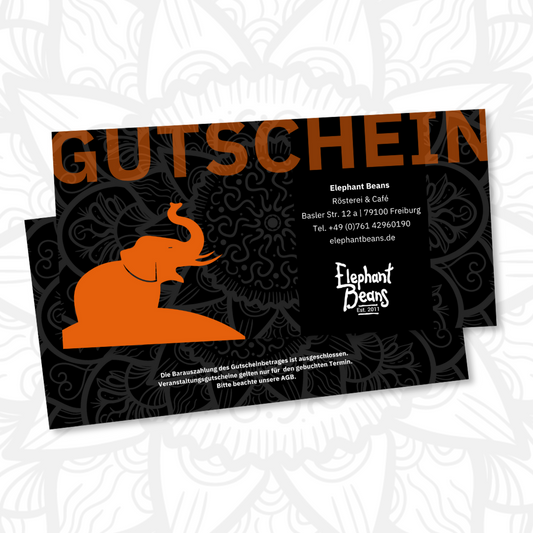 Elephant Beans Geschenkgutschein