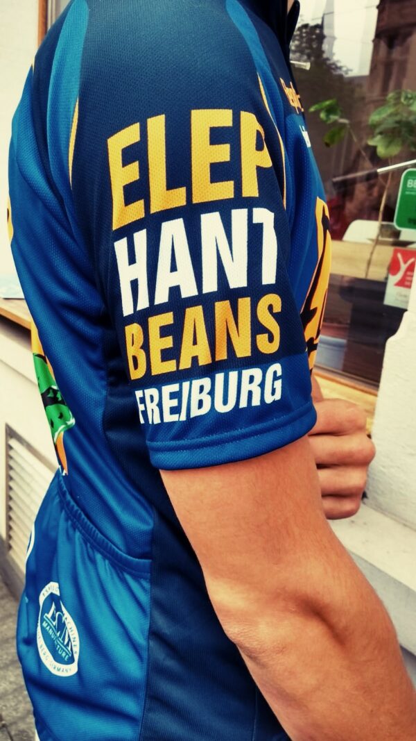 Elephant Beans Radtrikot ‚No More Bad Coffee‘ (Herren)