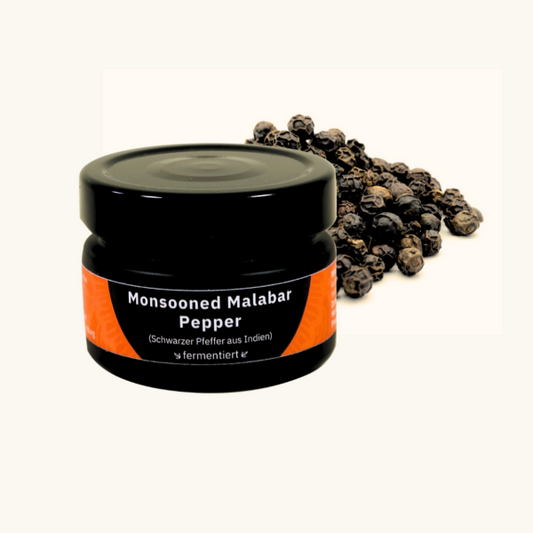 Monsooned Malabar Pepper, fermentiert 50 gr. – Rarität