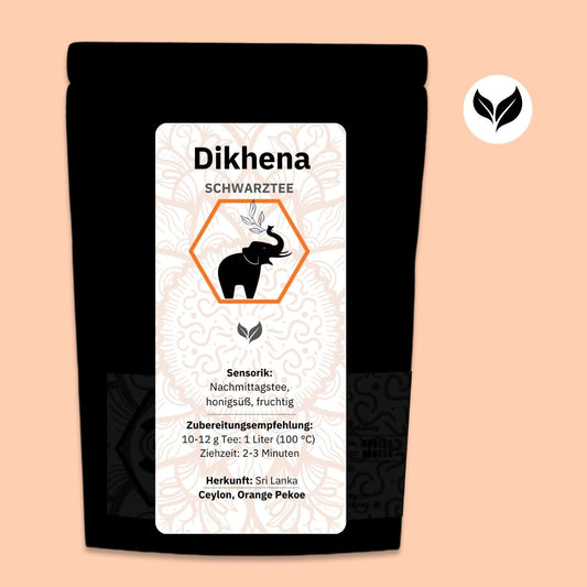Schwarztee Ceylon ‚Dikhena‘, Orange Pekoe