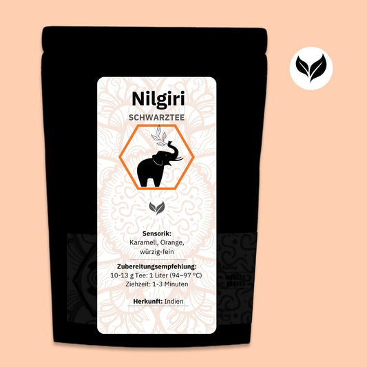 Manufaktur-Schwarztee Indien ‚Nilgiri‘
